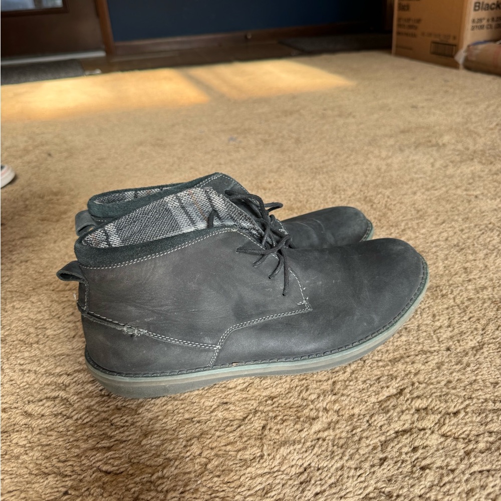 Muk Luks Charcoal Chukka Boots